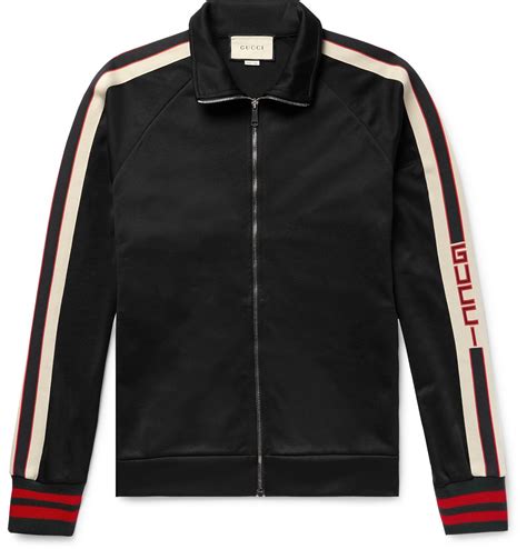 tuta gucci imitazioni jersey tecnico|gucci tech jersey track jacket.